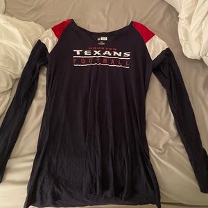 Texans long sleeve t shirt